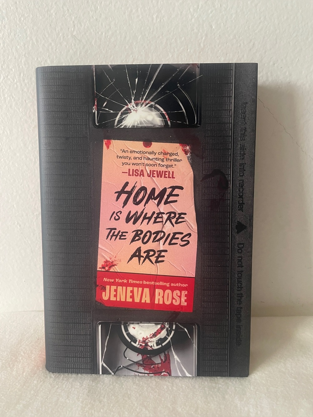 Home Is Where The Bodies Are by Jeneva Rose - Hardcover Thriller Novel